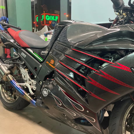 ZX-14R専用延長デカール(プレミアムカラー)