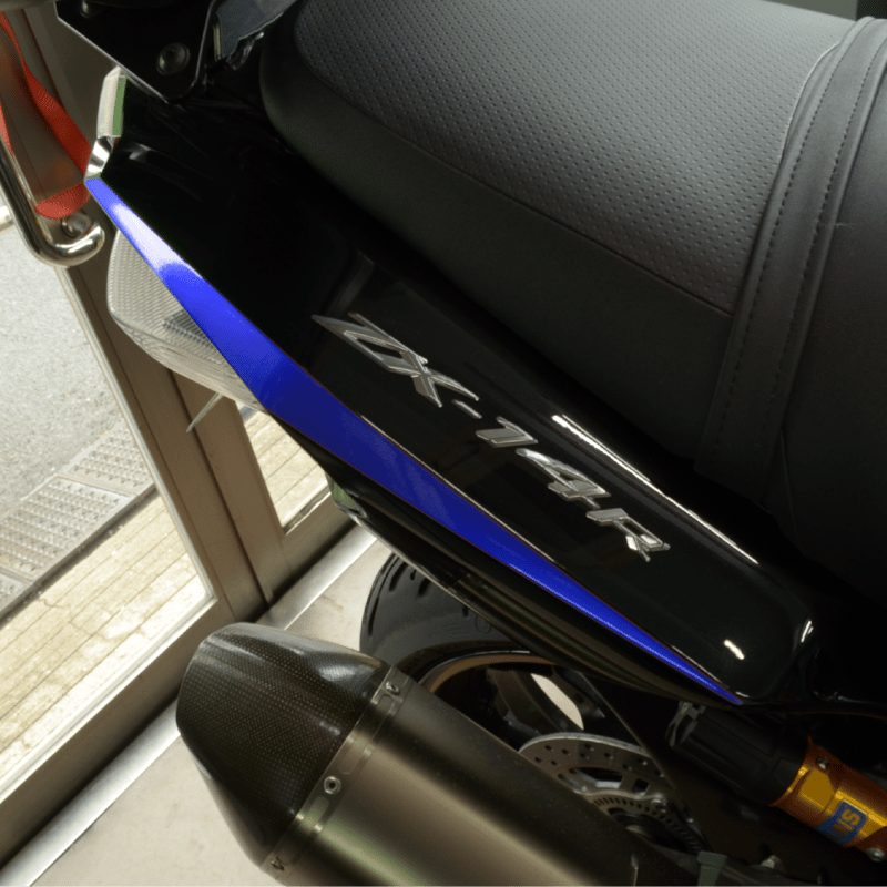 ZX-14R/ZZR1400専用シートカウルデカール(ソリッドカラー ZX-14R/ZZR1400専用シートカウルデカール(ソリッドカラー