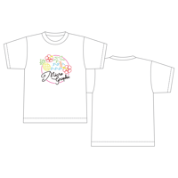 ネオンアロハTシャツ(白)
