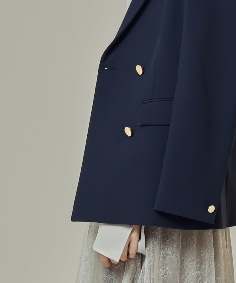 Sustainableイレギュラー金ボタンジャケット 0 金ボタンブレザージャケット - ジャケット/アウター通販 | 人気