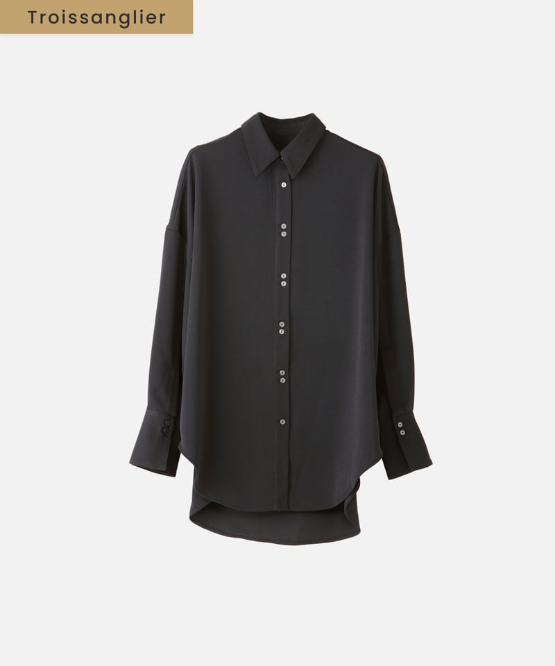 button design shirt [black] | SLYPH official