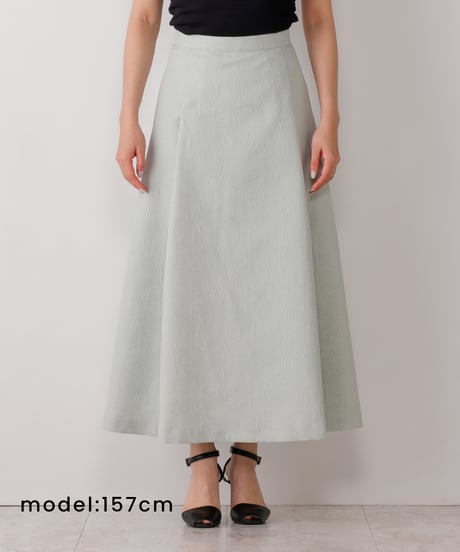 ジャガードタックスカート [ミント]