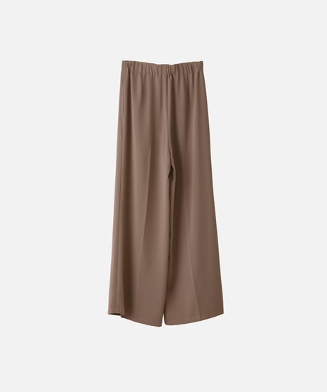 wrap wide pants  [mocha]