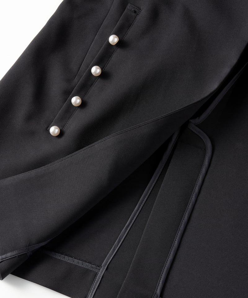 パールロングジレ [ネイビー] | SLYPH official