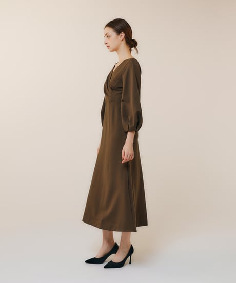 cachecoeur dress  [brown]
