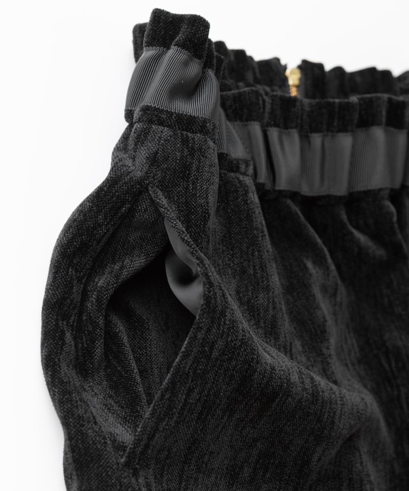 ベロアセットアップ [ブラック] | SLYPH official