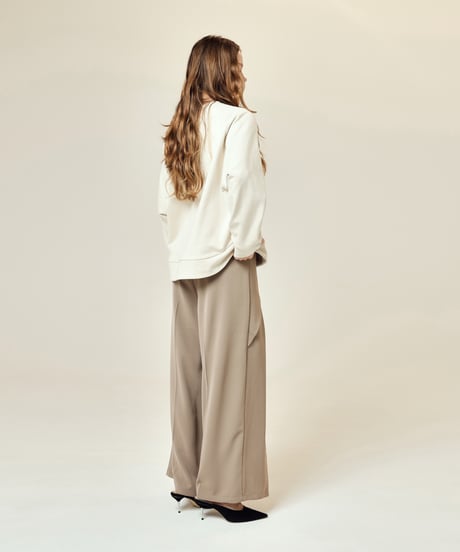 cotton embroidery tops [oatmeal]