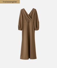 cachecoeur dress  [brown]