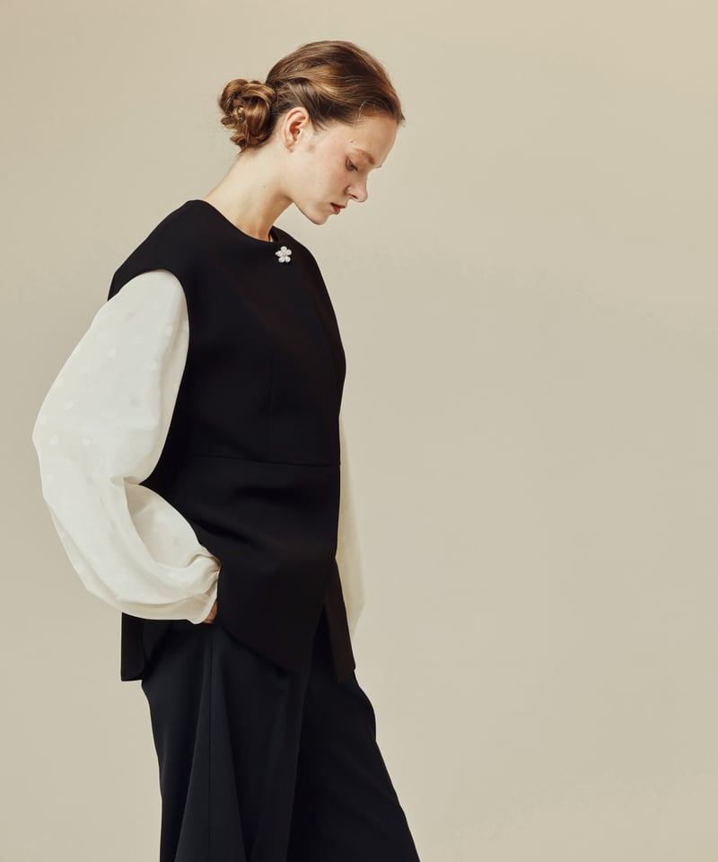 ペプラムジレ[ブラック] | SLYPH official