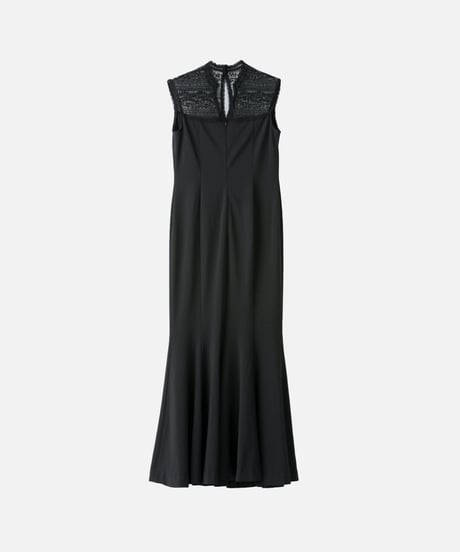 mermaid occasion dress  [black]