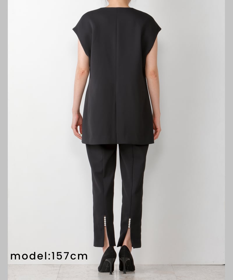 パールロングジレ [ネイビー] | SLYPH official