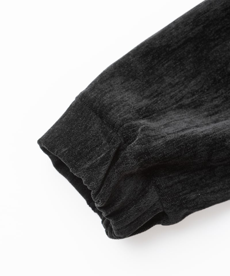 ベロアセットアップ [ブラック] | SLYPH official