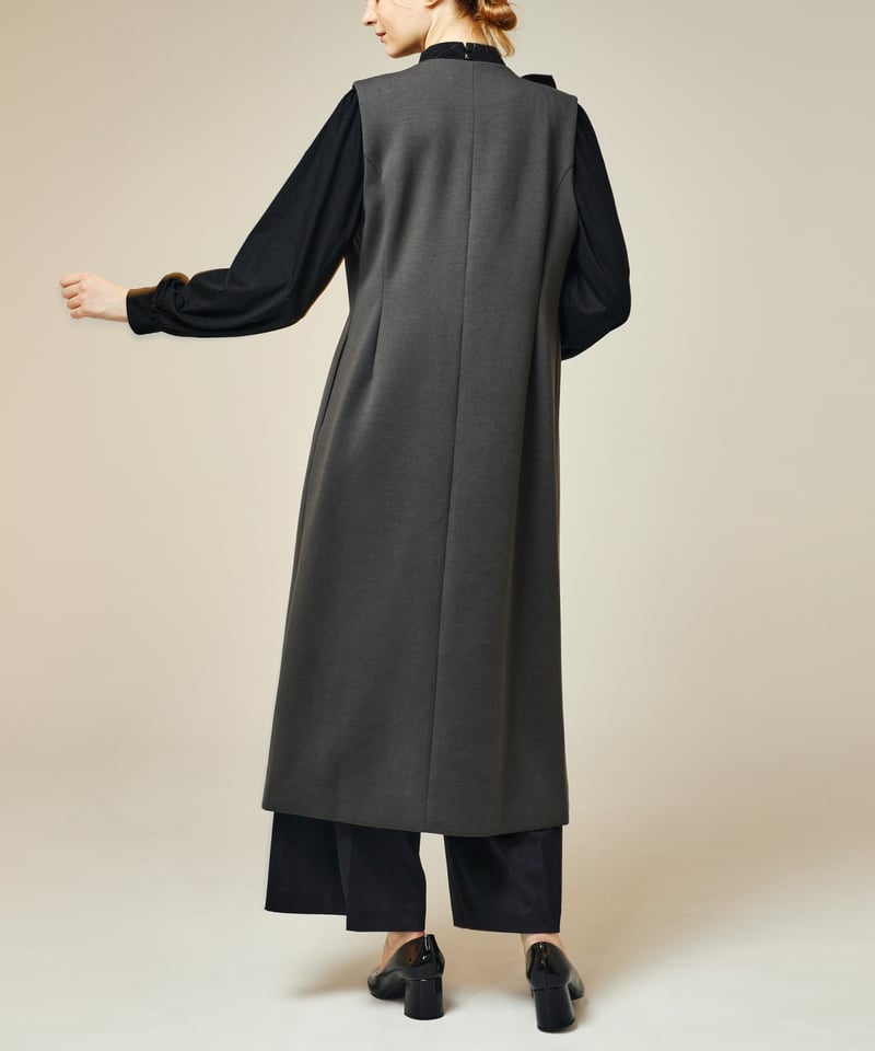 【ロメオジリ】スプリングコート シルク フリル袖 玉虫織 高級生地 美品 ロメオジリ】スプリングコート シルク フリル袖 玉虫織 高級生地