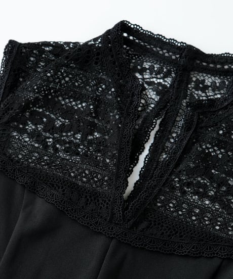 mermaid occasion dress  [black]