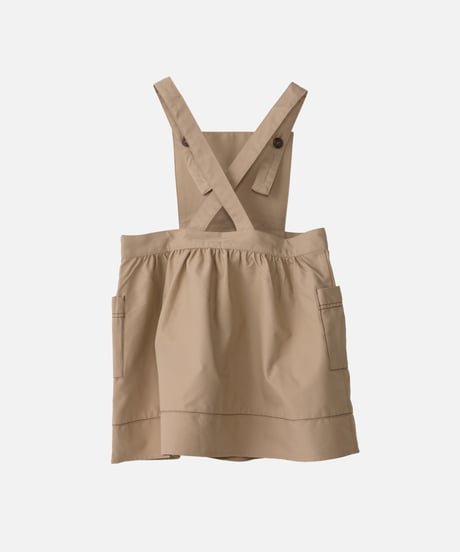 kids apron [beige]