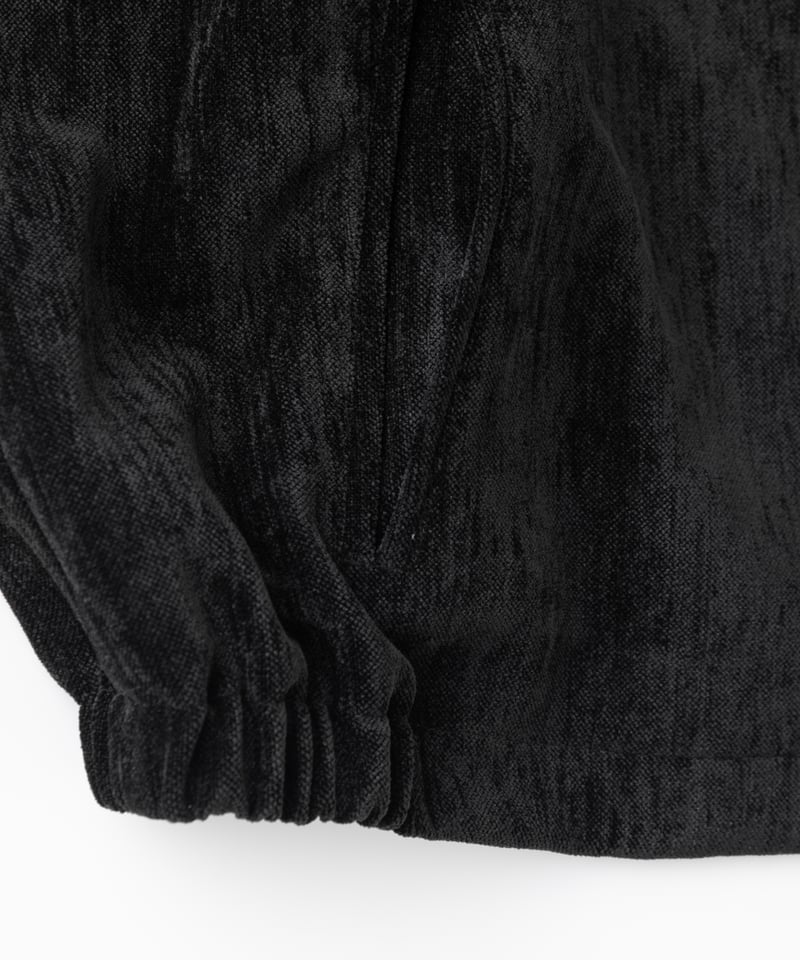 ベロアセットアップ [ブラック] | SLYPH official