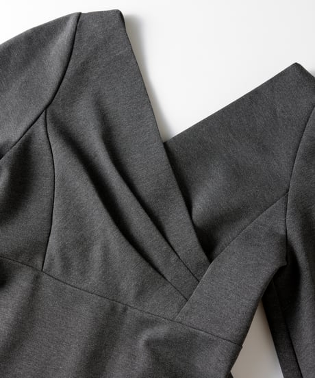 cachecoeur dress  [brown]