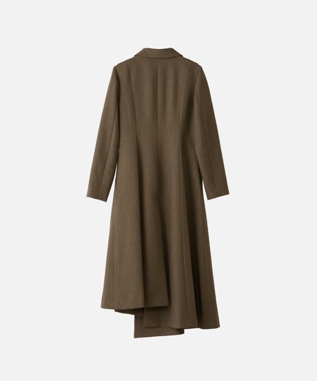 asymmetry coat  [black]