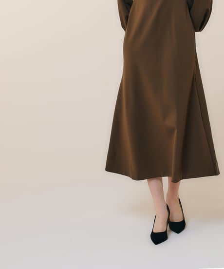 cachecoeur dress  [brown]