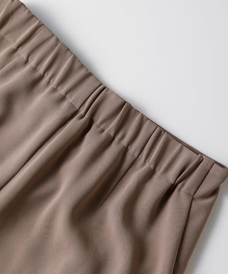 wrap wide pants  [mocha]