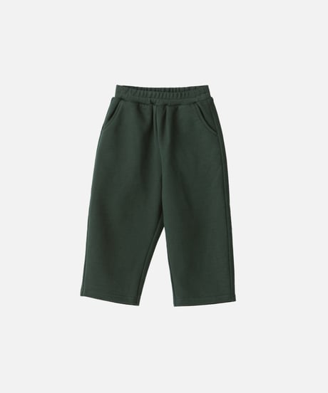 kids cotton sweat setup [forest green]