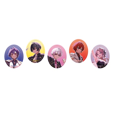 女子研究大学 女研 しろせんせー ワンマン 缶バッジ コンプ しろせんせ