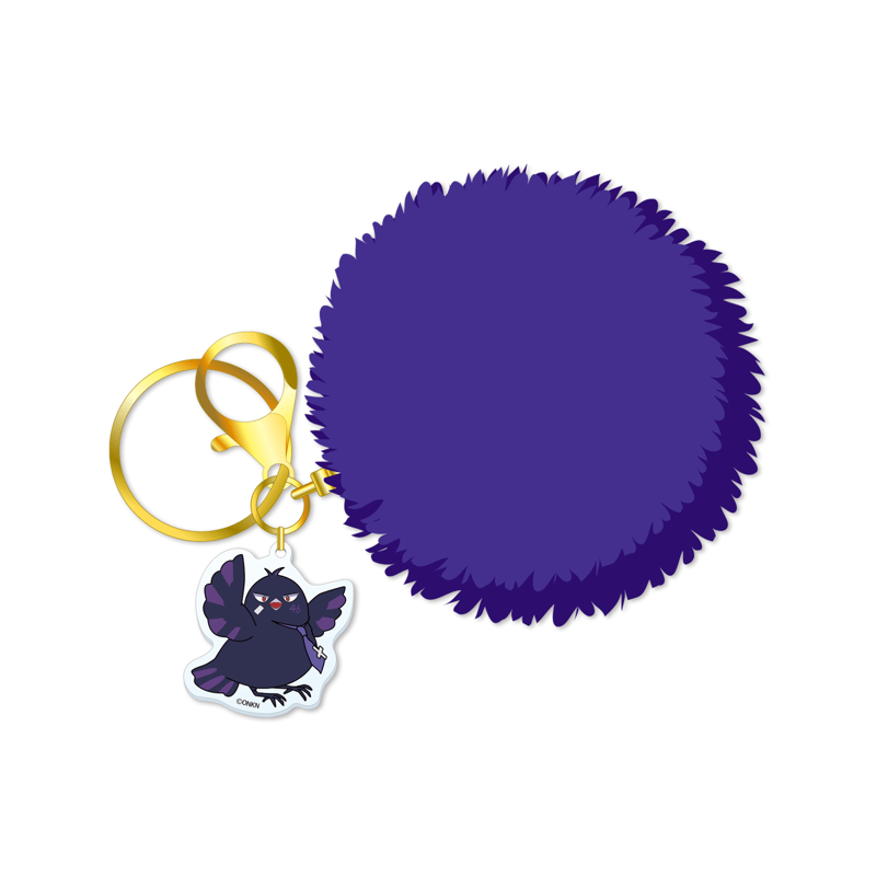 ファンミーティンググッズ】-アクリルチャーム付ポンポンキーホルダー