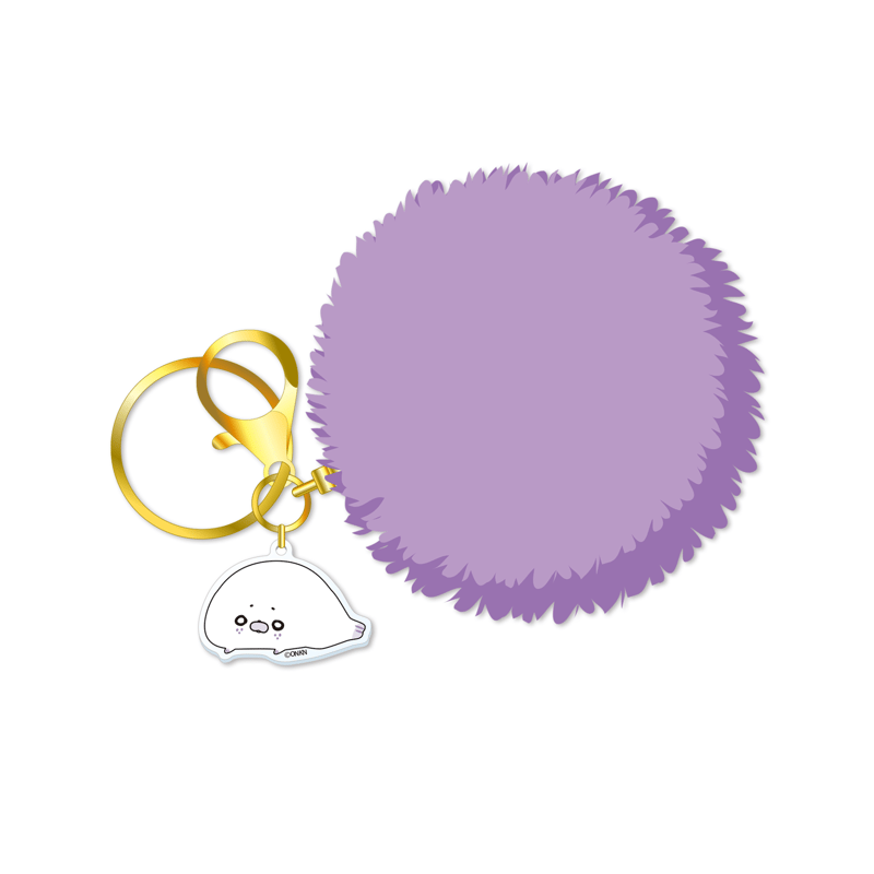 ファンミーティンググッズ】-アクリルチャーム付ポンポンキーホルダー