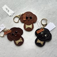レザーキーホルダー