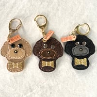 レザーキーホルダー