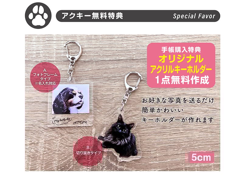 多頭飼いの方におすすめ】お得な2冊セット 愛猫手帳 my lovely