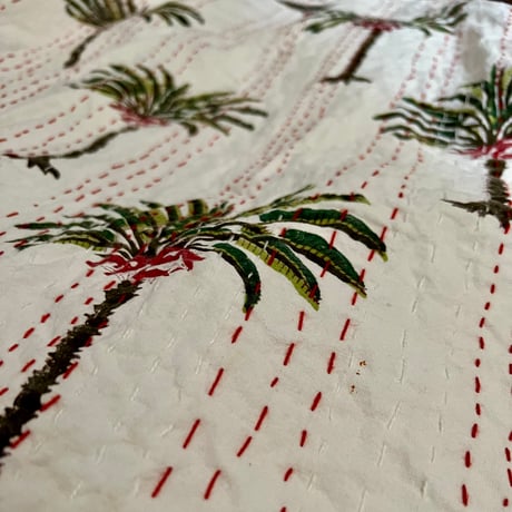 Palm Tree Emb ガウンジャケット