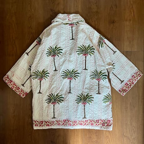 Palm Tree Emb ガウンジャケット