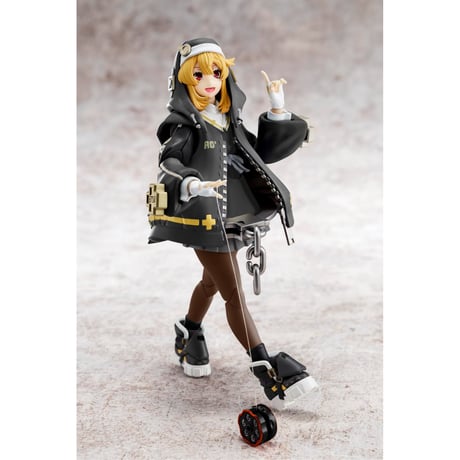 GUILTY GEAR -STRIVE-　ブリジット　可動プラスチックモデルキット BLACK COLOR Ver.