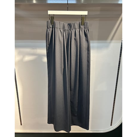 【QTUME】AIRUNOエアルノdry crape タックギャザーパンツ