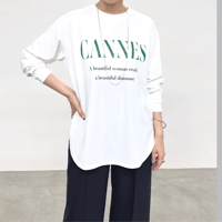 【NUS】サイロプレミアムバイカラーロゴロンTee