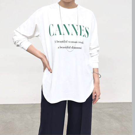 【NUS】サイロプレミアムバイカラーロゴロンTee