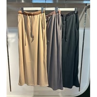 【ROSIEE】ソフト風合いIラインスカート