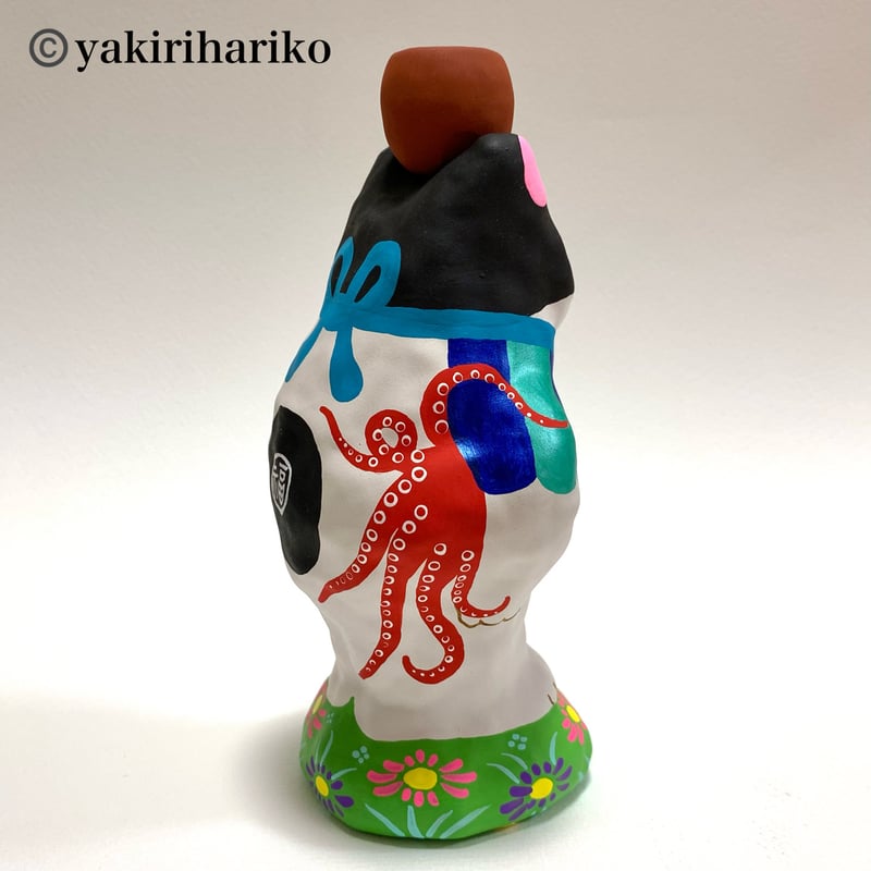 矢切はりこ ジャイアント 多幸(タコ)猫 ハチワレ ひげ壺 | 矢切はりこ