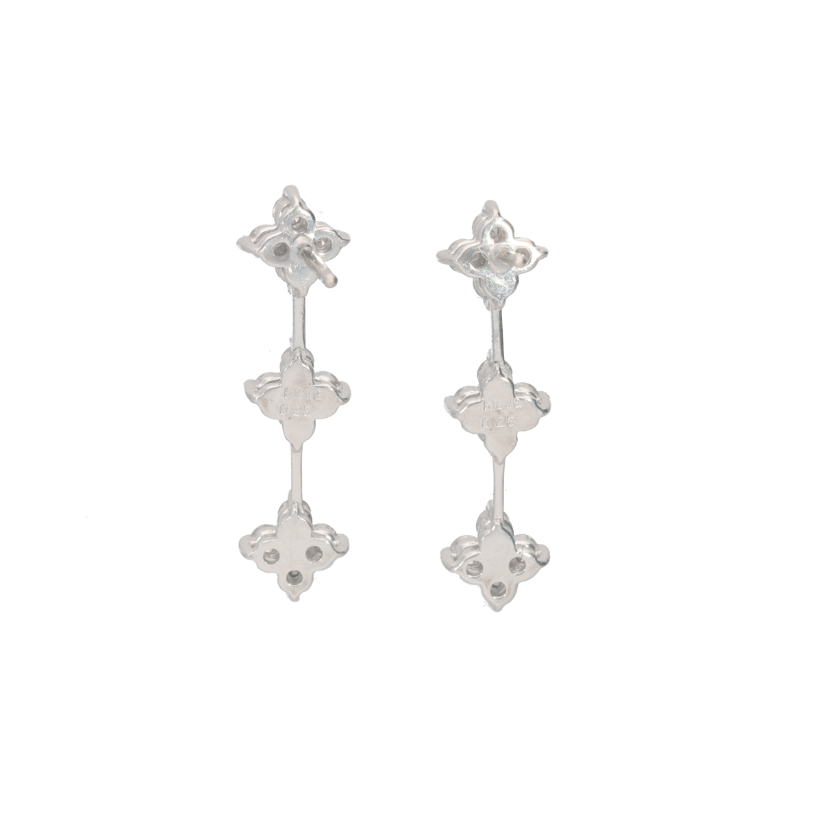 K18WGピンクダイヤモンドピアス 0.5ct | 宝石・時計 モンデン