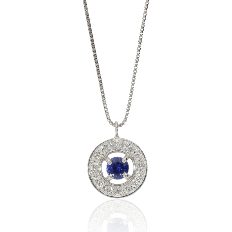 PTサファイヤネックレス | 宝石・時計 モンデン