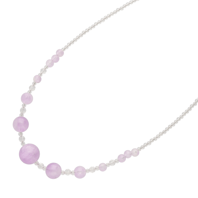 KAORU jewelry ラベンダーアメジスト ラベンダーアメジスト/水晶ネックレス | 宝石・時計 モンデン