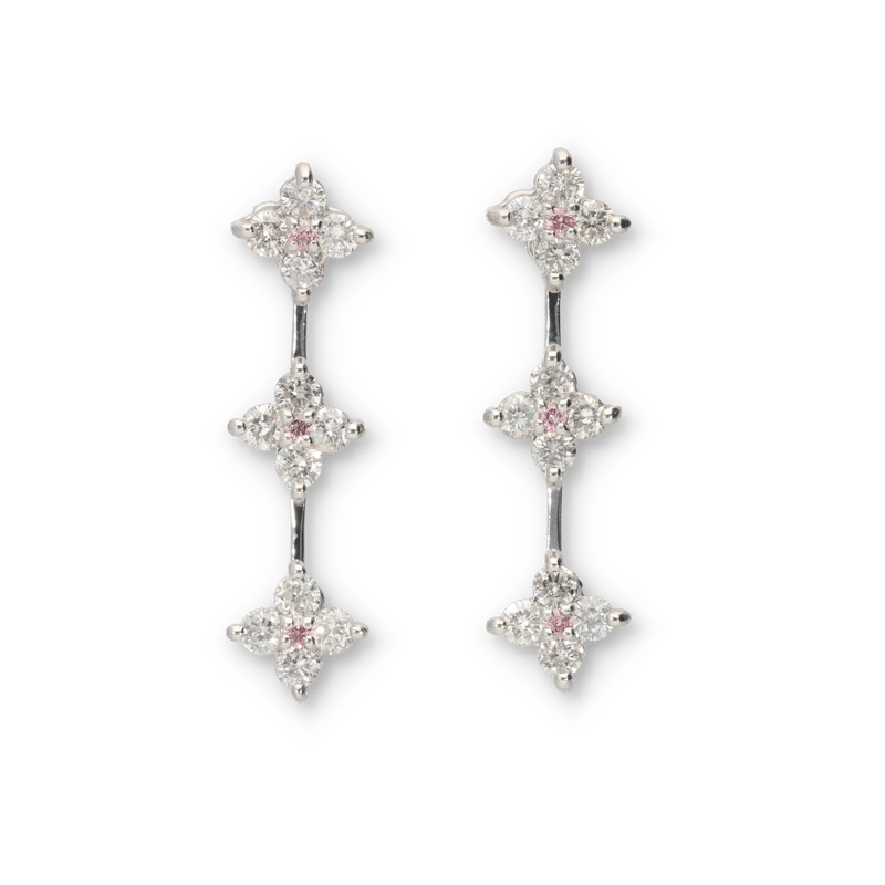 K18WGピンクダイヤモンドピアス 0.5ct | 宝石・時計 モンデン K18WGピンクダイヤモンドピアス 0.5ct | 宝石・時計 モンデン
