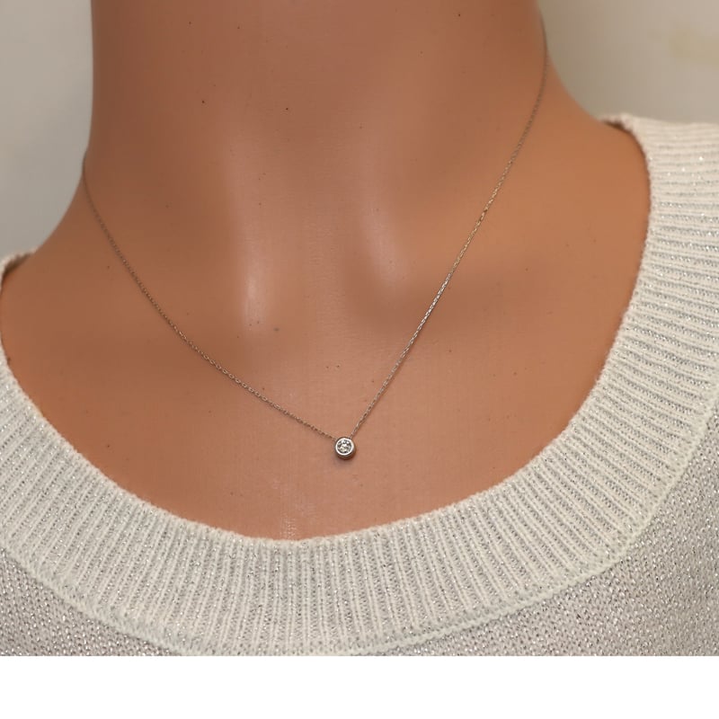 PTダイヤモンドネックレス 0.08ct | 宝石・時計 モンデン