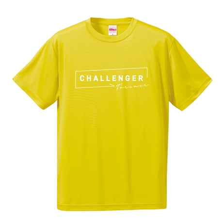 Challenger Forever ショートスリーブTEE イエロー