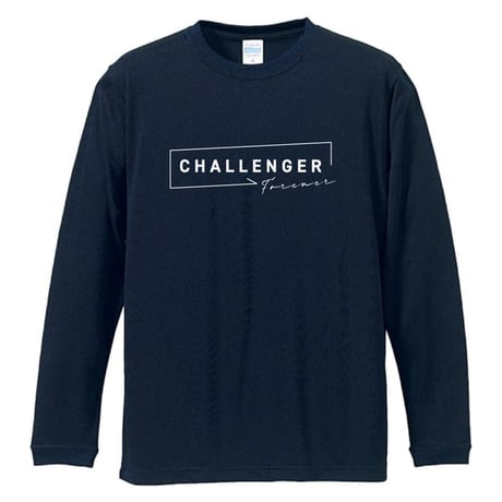 Challenger Forever ロングスリーブTEE ネイビー