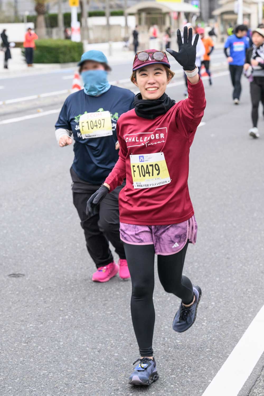 Challenger Forever ロングスリーブTEE ターコイズブルー | BACK