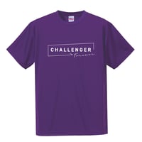 Challenger Forever ショートスリーブTEE バイオレットパープル
