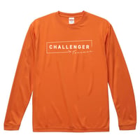 Challenger Forever ロングスリーブTEE オレンジ