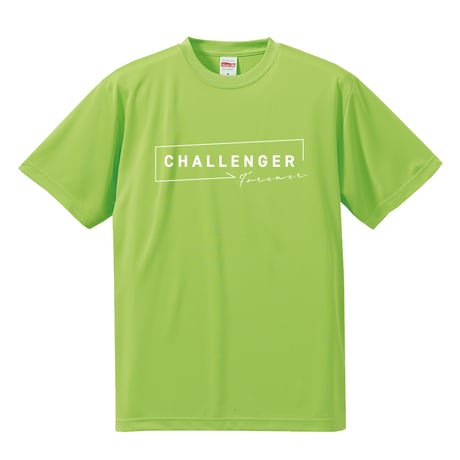 Challenger Forever ショートスリーブTEE ライムグリーン